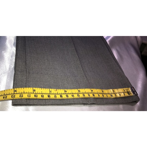 Kenneth Cole Pants Trouser Work Career Gray Straight Leg Womens Size 6 Average - Picture 10 of 13